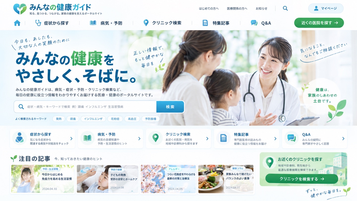 みんなの健康ガイドのサムネイル